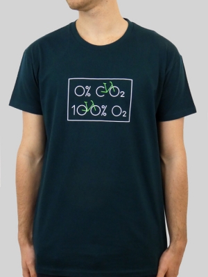 Vélo 0% dioxyde de carbone, 100% Oxygène